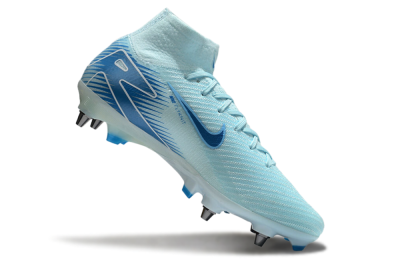 Men's Nike Air Zoom Mercurial Superfly 10 Elite SG Football Boots - Jade/Blue/White