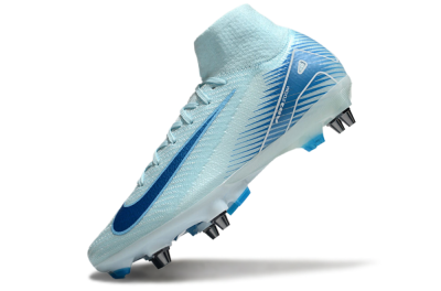 Men's Nike Air Zoom Mercurial Superfly 10 Elite SG Football Boots - Jade/Blue/White