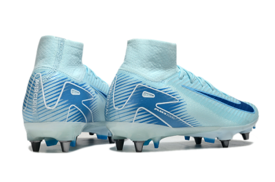 Men's Nike Air Zoom Mercurial Superfly 10 Elite SG Football Boots - Jade/Blue/White