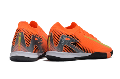Men's Nike Air Zoom Mercurial Vapor 16 Elite IC Football Shoes - Orange/Yellow/Silver