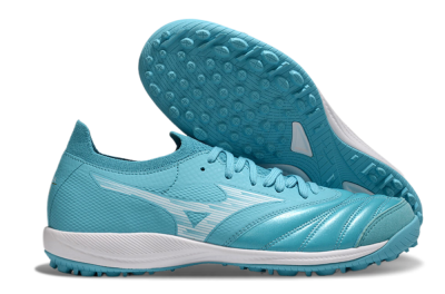 Men's Mizuno Morelia Neo Sala M8 TF Football Shoes - Jade/White