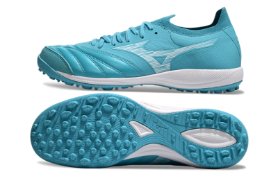 Men's Mizuno Morelia Neo Sala M8 TF Football Shoes - Jade/White