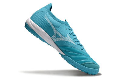 Men's Mizuno Morelia Neo Sala M8 TF Football Shoes - Jade/White