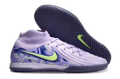 Men's Nike Phantom Luna Elite NU IC Football Shoes - Purple/Yellow/Blue