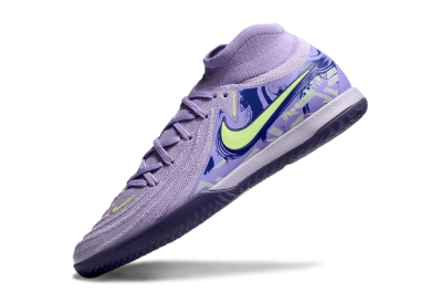 Men's Nike Phantom Luna Elite NU IC Football Shoes - Purple/Yellow/Blue