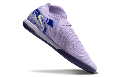 Men's Nike Phantom Luna Elite NU IC Football Shoes - Purple/Yellow/Blue