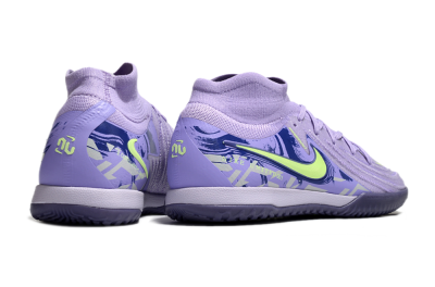 Men's Nike Phantom Luna Elite NU IC Football Shoes - Purple/Yellow/Blue