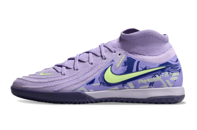 Men's Nike Phantom Luna Elite NU IC Football Shoes - Purple/Yellow/Blue