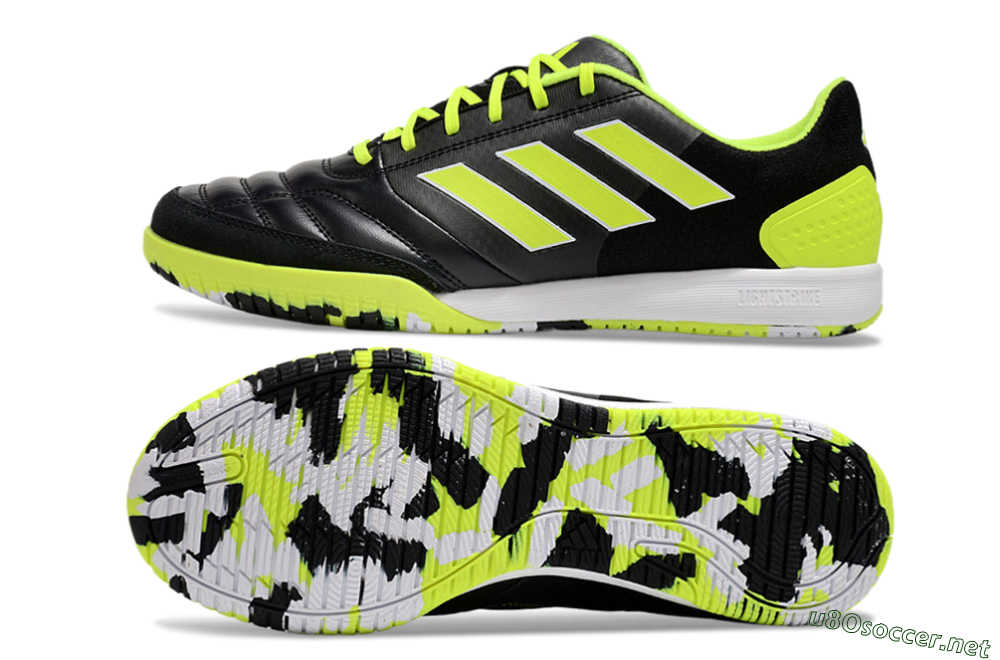 Men's Adidas Top Sala Competition IC Football Shoes - Black/Yellow/White 1