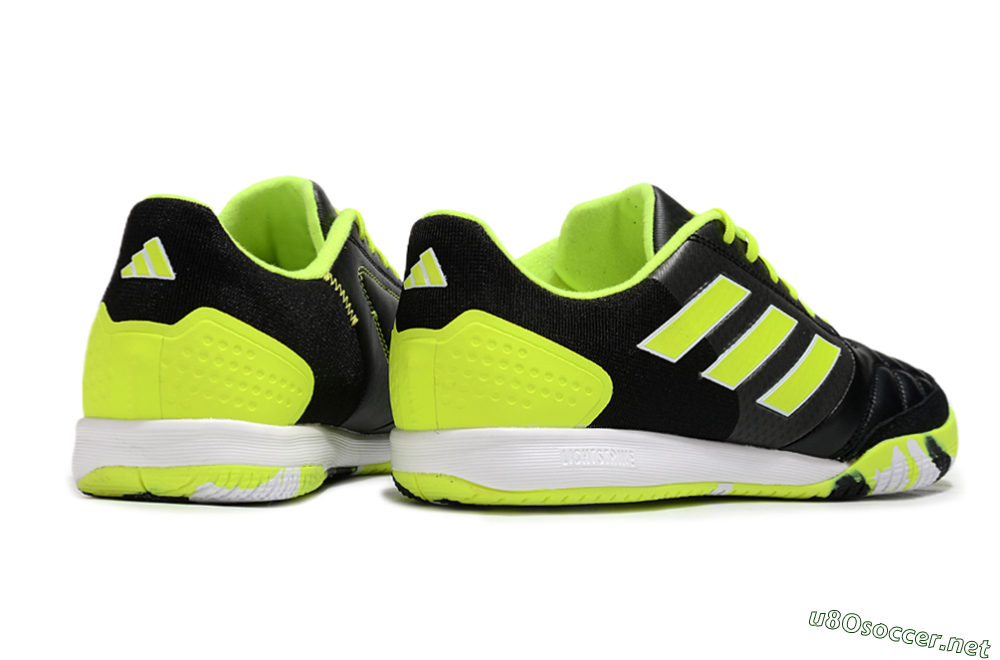 Men's Adidas Top Sala Competition IC Football Shoes - Black/Yellow/White 6