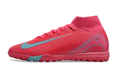Unisex Nike Air Zoom Mercurial Superfly 10 Elite TF Football Shoes - Red/Jade/White