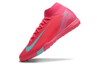 Unisex Nike Air Zoom Mercurial Superfly 10 Elite TF Football Shoes - Red/Jade/White