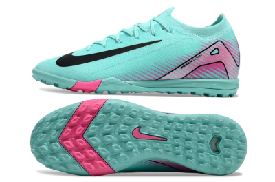 Unisex Nike Air Zoom Mercurial Vapor 16 Elite TF Football Shoes - Green/Pink/Black