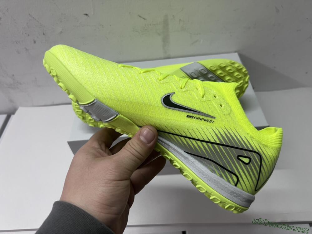 Men's Nike Air Zoom Mercurial Vapor 16 Elite TF Football Shoes - Yellow/Black/White