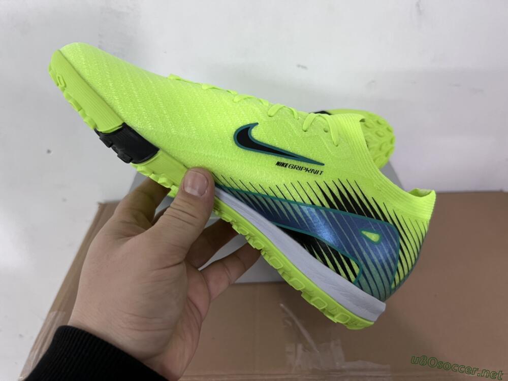 Unisex Nike Air Zoom Mercurial Vapor 16 Elite TF Football Shoes - Yellow/Black/Blue