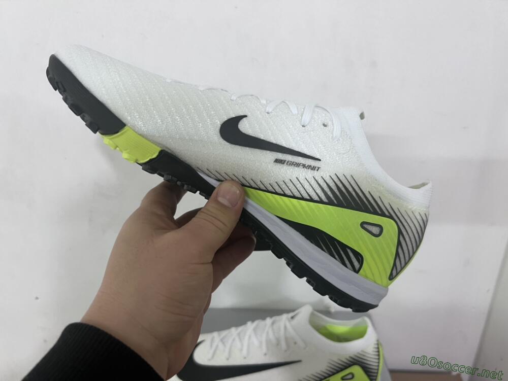 Unisex Nike Air Zoom Mercurial Vapor 16 Elite TF Football Shoes - White/Black/Yellow