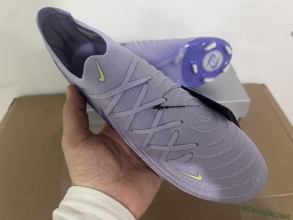Men's Nike Phantom Luna Elite FG Football Boots - Purple/Yellow/White