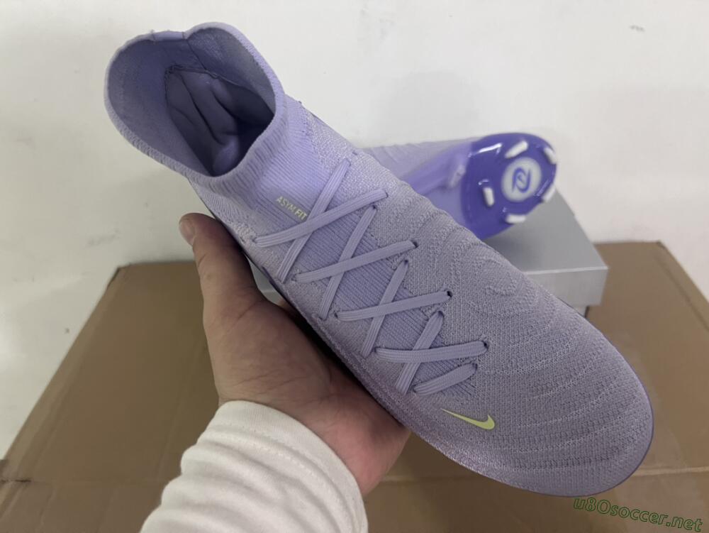 Men's Nike Phantom Luna Elite FG Football Boots - Purple/Yellow/White