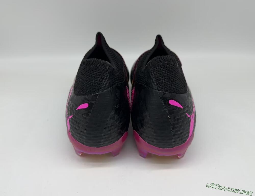 Men's Puma Future Ultimate FG Football Boots - Black/Pink/Yellow