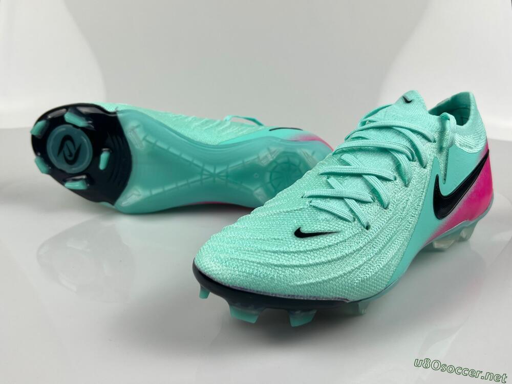 Men's Nike Phantom Luna Elite FG Football Boots - Jade/Black/Pink
