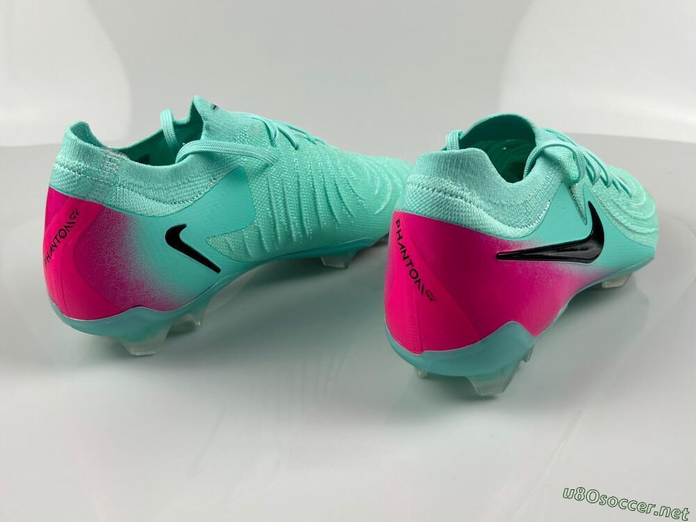 Men's Nike Phantom Luna Elite FG Football Boots - Jade/Black/Pink