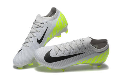 Men's Nike Air Zoom Mercurial Vapor 16 Elite FG Football Boots - Grey/Black/Yellow