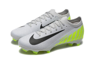 Men's Nike Air Zoom Mercurial Vapor 16 Elite FG Football Boots - Grey/Black/Yellow
