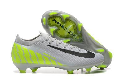 Men's Nike Air Zoom Mercurial Vapor 16 Elite FG Football Boots - Grey/Black/Yellow