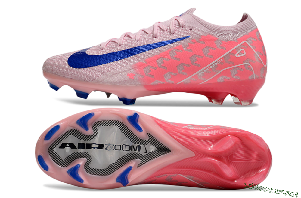 Unisex Nike Air Zoom Mercurial Superfly 16 Elite FG Football Boots - Pink/Blue/Red 1
