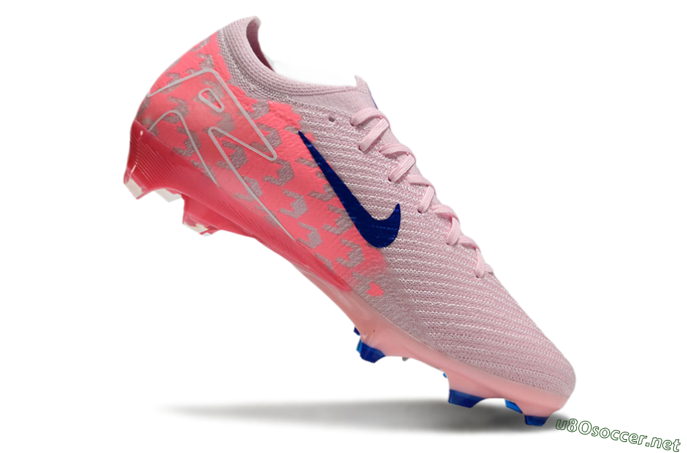 Unisex Nike Air Zoom Mercurial Superfly 16 Elite FG Football Boots - Pink/Blue/Red 4