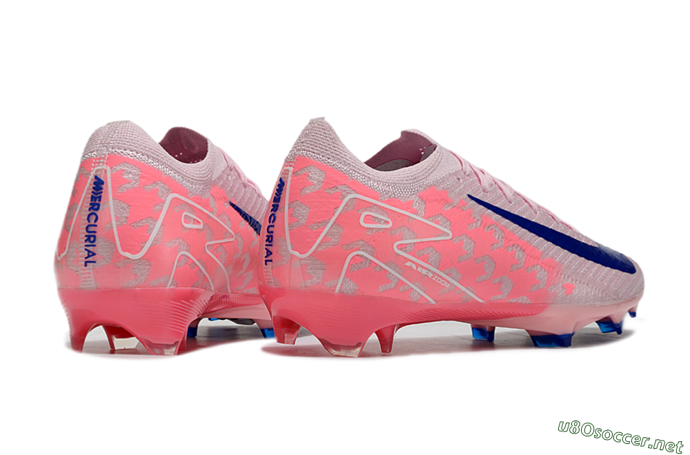 Unisex Nike Air Zoom Mercurial Superfly 16 Elite FG Football Boots - Pink/Blue/Red 6