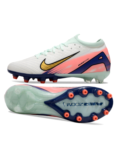 Men's Nike Air Zoom Mercurial Vapor 16 Elite AG Football Boots - Jade/Gold/Blue