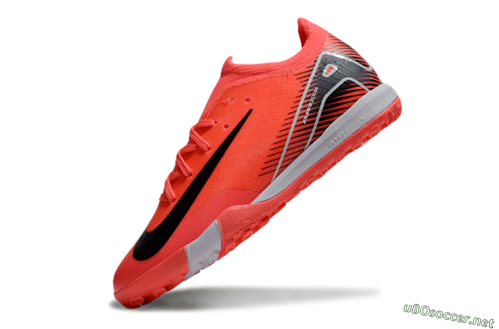 Unisex Nike Air Zoom Mercurial Vapor 16 Elite TF Football Shoes - Red/Black/White 5