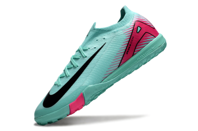 Men's Nike Air Zoom Mercurial Vapor 16 Elite TF Football Shoes - Jade/Black/Red
