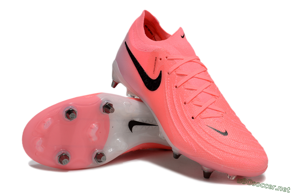 Men's Nike Phantom Luna Elite SG Football Boots - Pink/Black/White 3