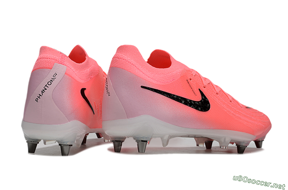 Men's Nike Phantom Luna Elite SG Football Boots - Pink/Black/White 6