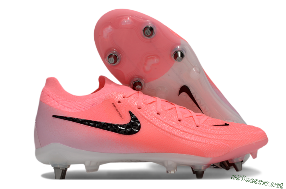 Men's Nike Phantom Luna Elite SG Football Boots - Pink/Black/White 2