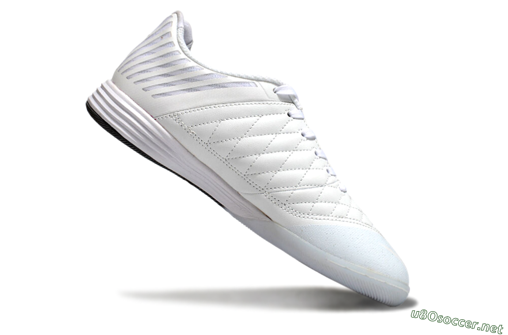 Men's Nike Lunar Gato 2 IC Football Shoes - Beige/Silver/White 4