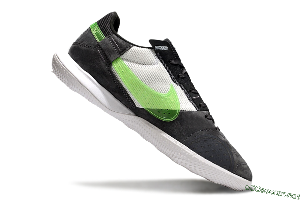 Men's Nike Street Gato IC Football Shoes - Grey/Yellow/White 4