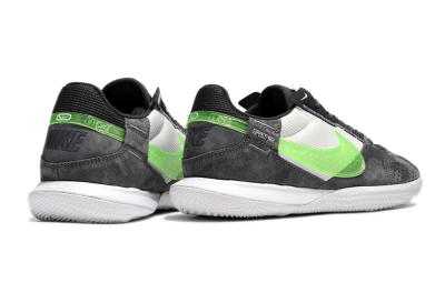 Men's Nike Street Gato IC Football Shoes - Grey/Yellow/White