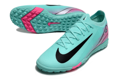 Unisex Nike Air Zoom Mercurial Vapor 16 Elite TF Football Shoes - Jade/Black/Pink