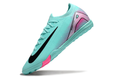 Unisex Nike Air Zoom Mercurial Vapor 16 Elite TF Football Shoes - Jade/Black/Pink
