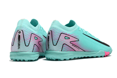 Unisex Nike Air Zoom Mercurial Vapor 16 Elite TF Football Shoes - Jade/Black/Pink