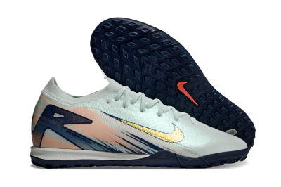 Unisex Nike Air Zoom Mercurial Vapor 16 Elite TF Football Shoes - Jade/Gold/Blue