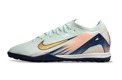 Unisex Nike Air Zoom Mercurial Vapor 16 Elite TF Football Shoes - Jade/Gold/Blue