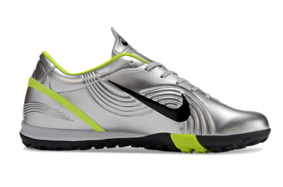 Unisex Nike Zoom Mercurial Vapor 1 Rgn SE TF Football Shoes - Silver/Black/Yellow