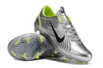 Unisex Nike Zoom Mercurial Vapor 1 Rgn SE FG Football Boots - Silver/Black/Yellow