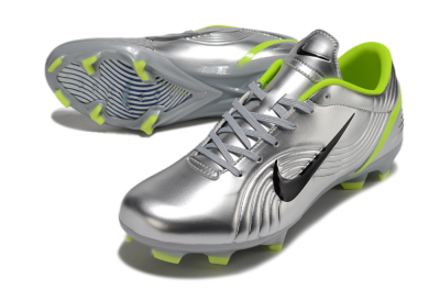 Unisex Nike Zoom Mercurial Vapor 1 Rgn SE FG Football Boots - Silver/Black/Yellow