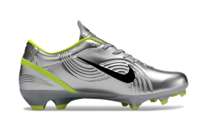 Unisex Nike Zoom Mercurial Vapor 1 Rgn SE FG Football Boots - Silver/Black/Yellow