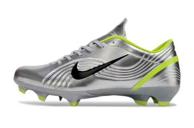 Unisex Nike Zoom Mercurial Vapor 1 Rgn SE FG Football Boots - Silver/Black/Yellow